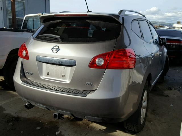 JN8AS5MT7BW577063 - 2011 NISSAN ROGUE S GRAY photo 4