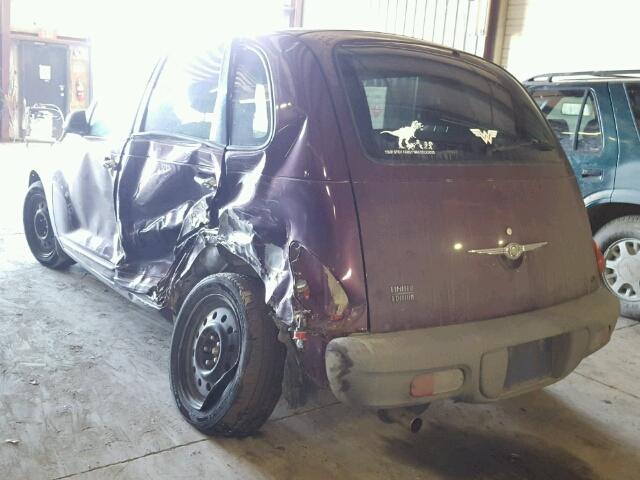 3C8FY68B52T236045 - 2002 CHRYSLER PT CRUISER PURPLE photo 3