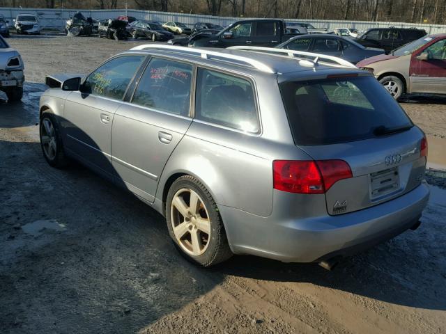 WAUKF78E96A222259 - 2006 AUDI A4 2.0T AV SILVER photo 3