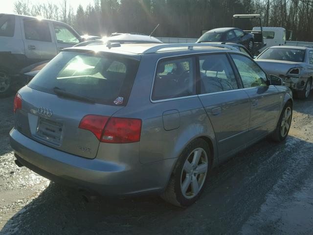 WAUKF78E96A222259 - 2006 AUDI A4 2.0T AV SILVER photo 4