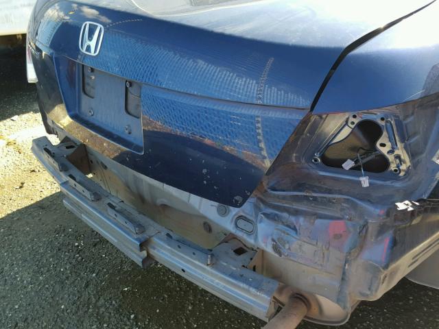 1HGCP2F33AA082535 - 2010 HONDA ACCORD LX BLUE photo 9