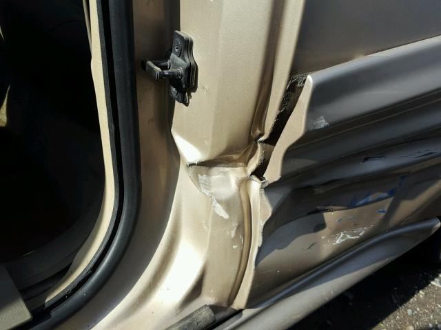 1G2NF12T31M594101 - 2001 PONTIAC GRAND AM S TAN photo 9