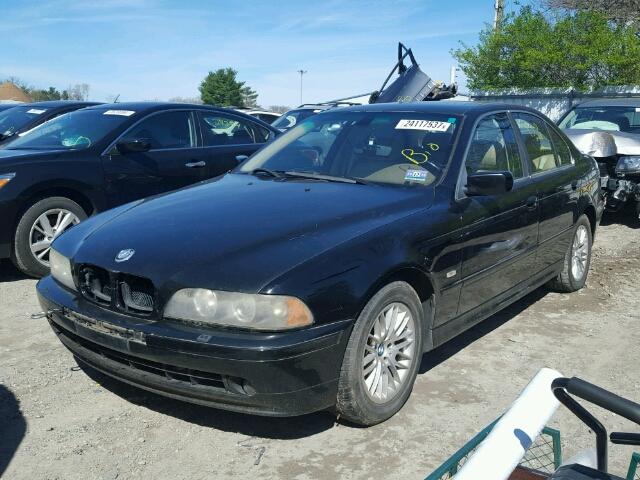 WBADT63422CH86315 - 2002 BMW 530 BLACK photo 2