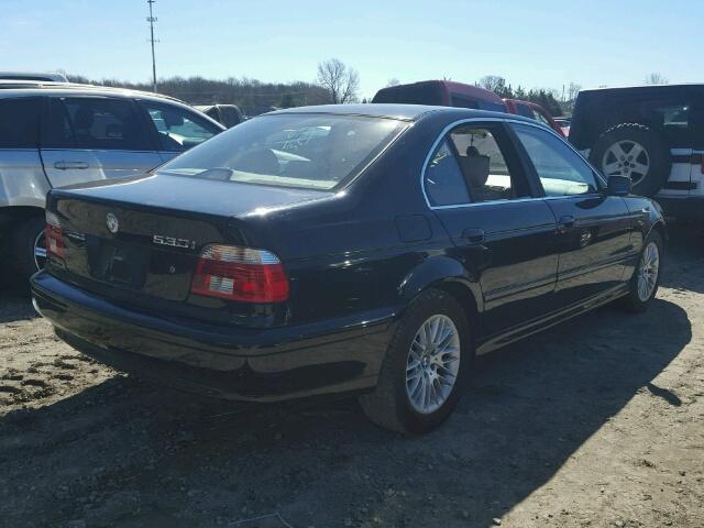 WBADT63422CH86315 - 2002 BMW 530 BLACK photo 4