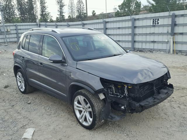 WVGAV7AX6GW555595 - 2016 VOLKSWAGEN TIGUAN S GRAY photo 1