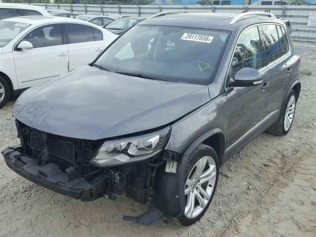 WVGAV7AX6GW555595 - 2016 VOLKSWAGEN TIGUAN S GRAY photo 2