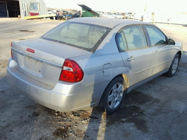 1G1ZT51F06F208733 - 2006 CHEVROLET MALIBU LT SILVER photo 4