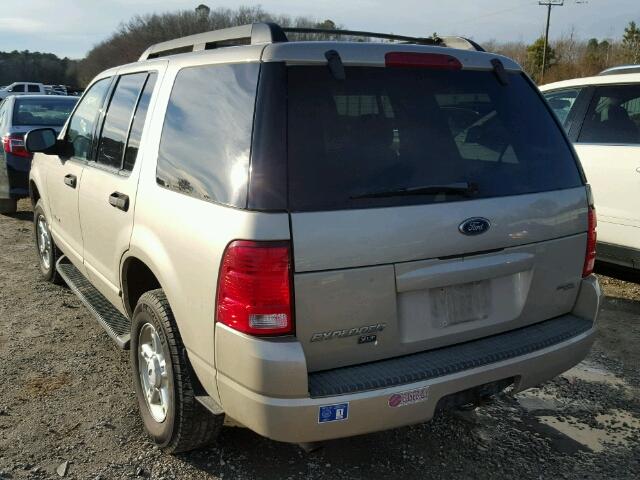 1FMZU73K65ZA61496 - 2005 FORD EXPLORER X TAN photo 3