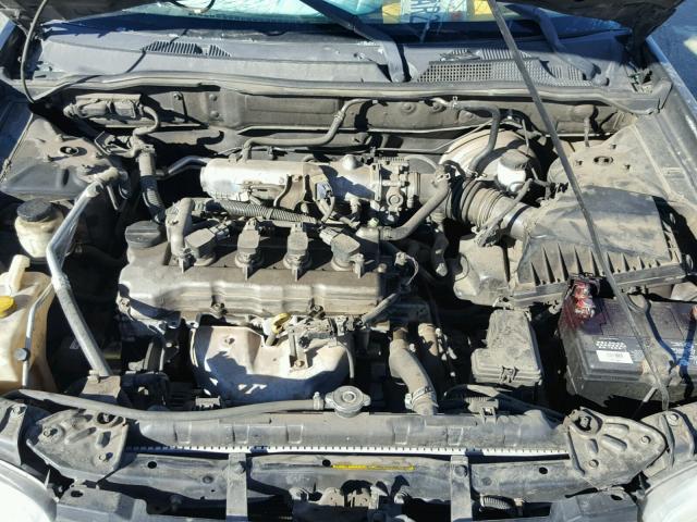 3N1CB51D33L813235 - 2003 NISSAN SENTRA XE BLACK photo 7