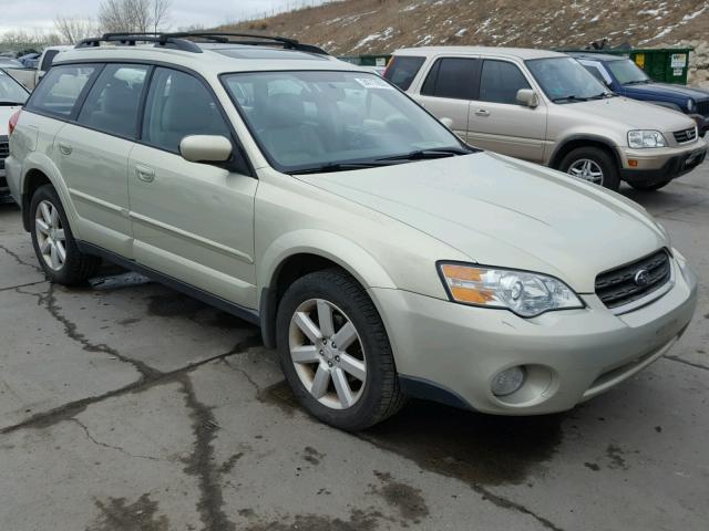 4S4BP62C077344309 - 2007 SUBARU LEGACY OUT BEIGE photo 1