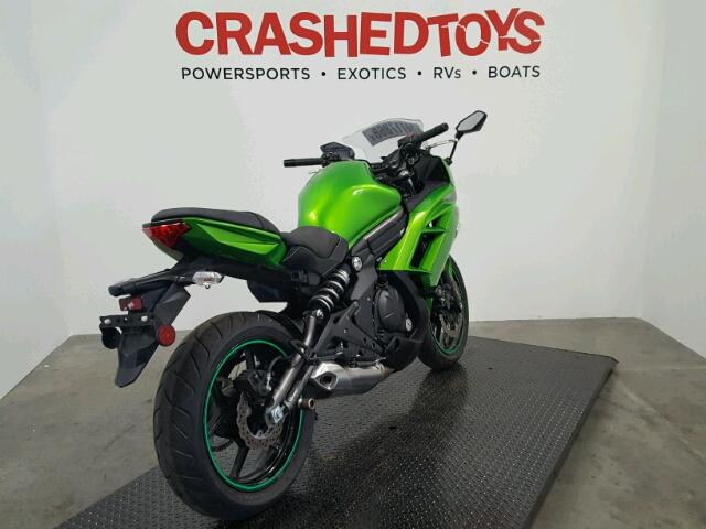 JKAEXEE1XCDA00436 - 2012 KAWASAKI EX650 EC GREEN photo 16