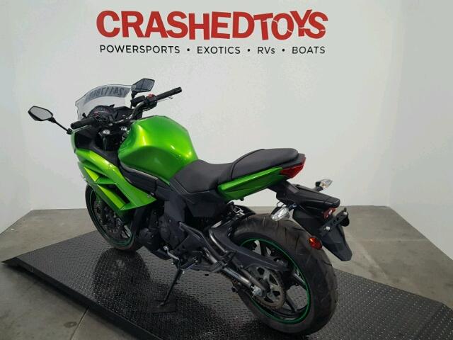 JKAEXEE1XCDA00436 - 2012 KAWASAKI EX650 EC GREEN photo 17