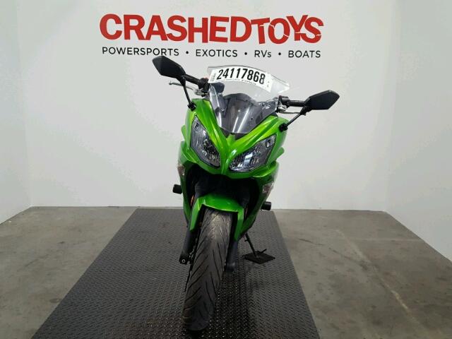 JKAEXEE1XCDA00436 - 2012 KAWASAKI EX650 EC GREEN photo 2