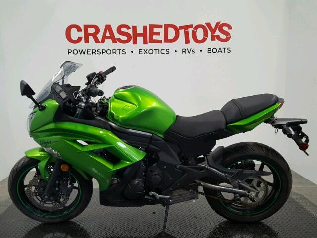 JKAEXEE1XCDA00436 - 2012 KAWASAKI EX650 EC GREEN photo 3