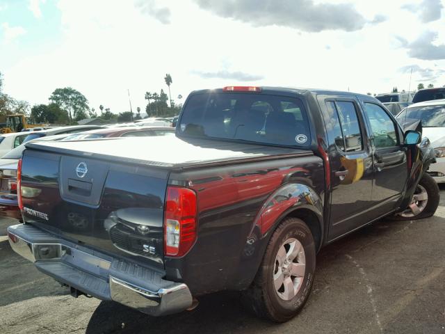 1N6AD0ER2AC440315 - 2010 NISSAN FRONTIER C GRAY photo 4
