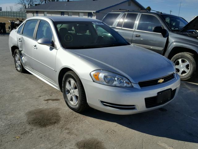 2G1WT57K791280340 - 2009 CHEVROLET IMPALA 1LT SILVER photo 1