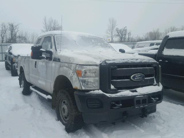 1FT7X2B68BEB15393 - 2011 FORD F250 SUPER WHITE photo 1