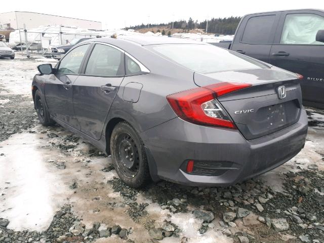 2HGFC2E55GH025405 - 2016 HONDA CIVIC LX GRAY photo 3