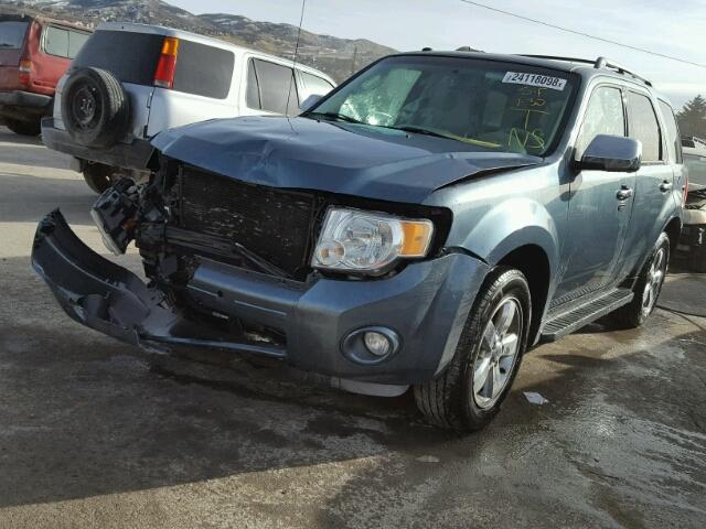 1FMCU9DG5CKB39008 - 2012 FORD ESCAPE XLT BLUE photo 2