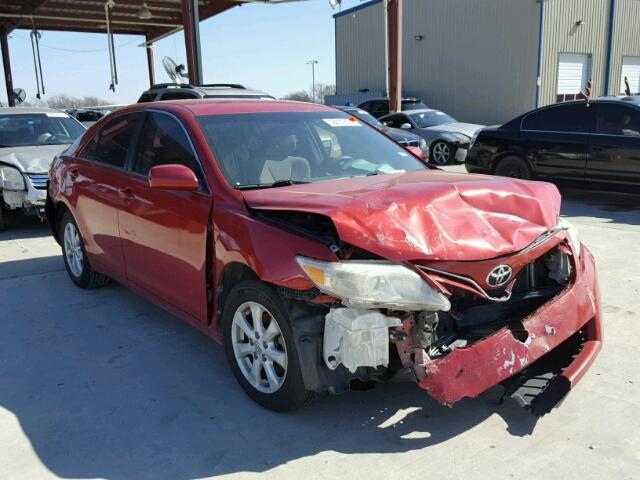 4T1BF3EK2BU156714 - 2011 TOYOTA CAMRY BASE RED photo 1