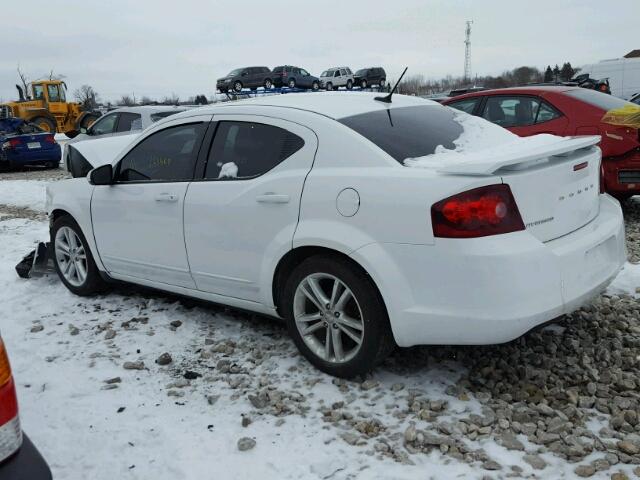 1C3CDZCB6DN746002 - 2013 DODGE AVENGER SX TURQUOISE photo 3