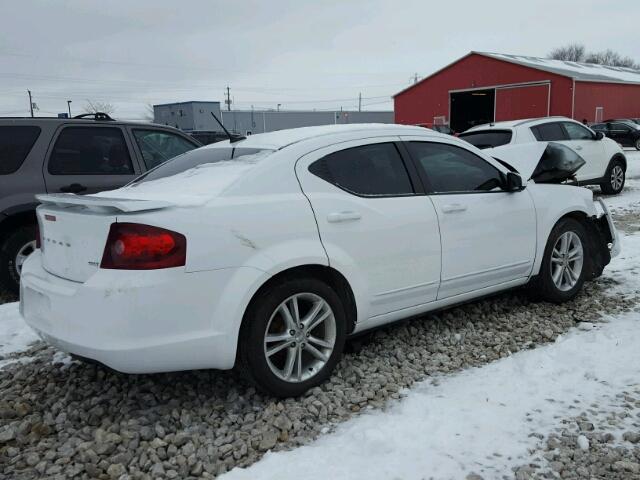 1C3CDZCB6DN746002 - 2013 DODGE AVENGER SX TURQUOISE photo 4