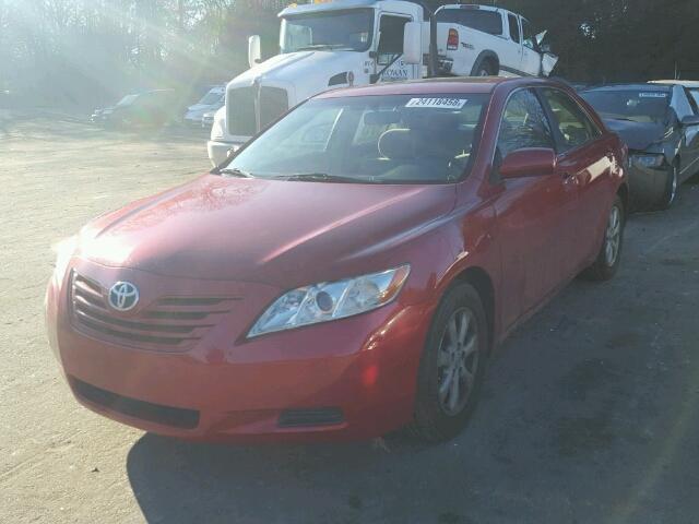 JTNBE46K473028530 - 2007 TOYOTA CAMRY NEW RED photo 2