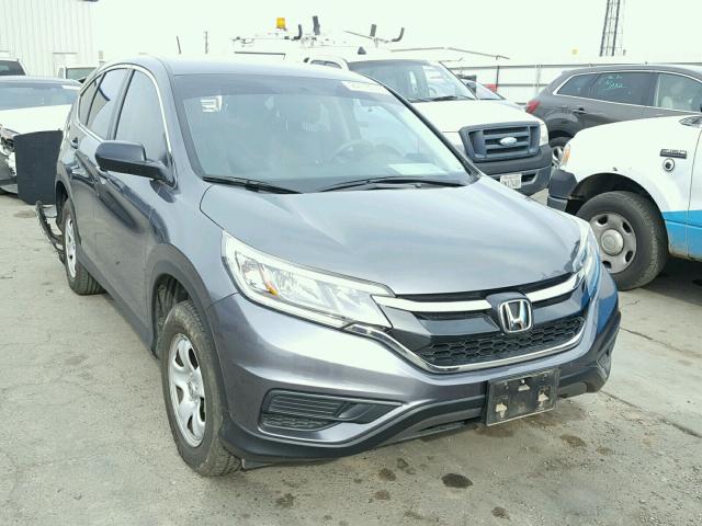 3CZRM3H36FG709185 - 2015 HONDA CR-V LX CHARCOAL photo 1