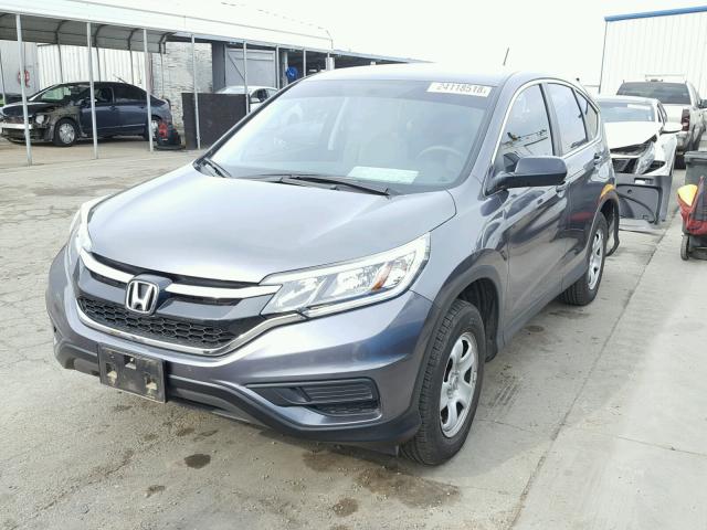 3CZRM3H36FG709185 - 2015 HONDA CR-V LX CHARCOAL photo 2