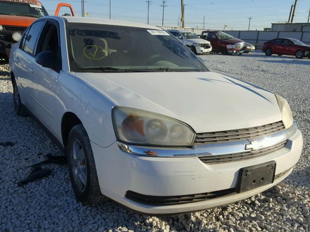 1G1ZT52885F338368 - 2005 CHEVROLET MALIBU LS WHITE photo 1