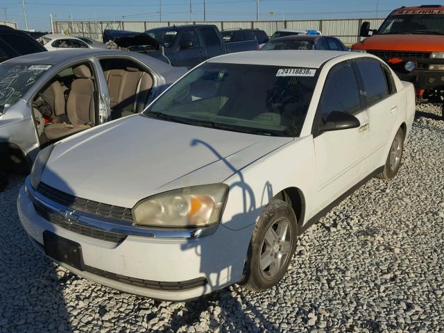 1G1ZT52885F338368 - 2005 CHEVROLET MALIBU LS 白色 照片 2
