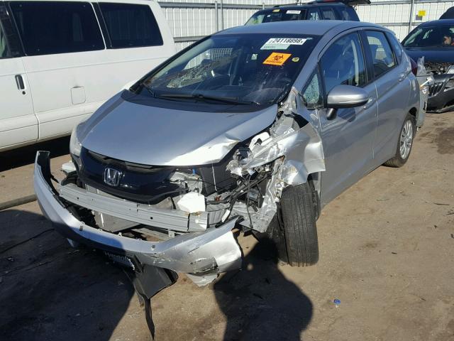 JHMGK5H57GX024334 - 2016 HONDA FIT LX Gümüş fotoğraf 2
