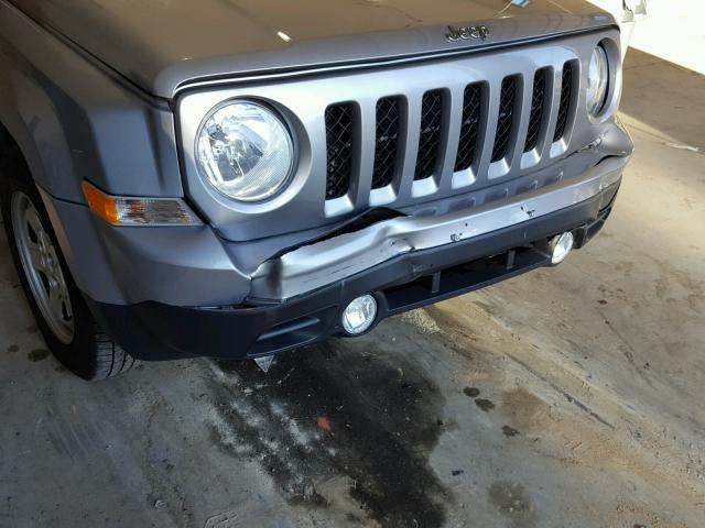 1C4NJPBA5GD560388 - 2016 JEEP PATRIOT SP GRAY photo 9