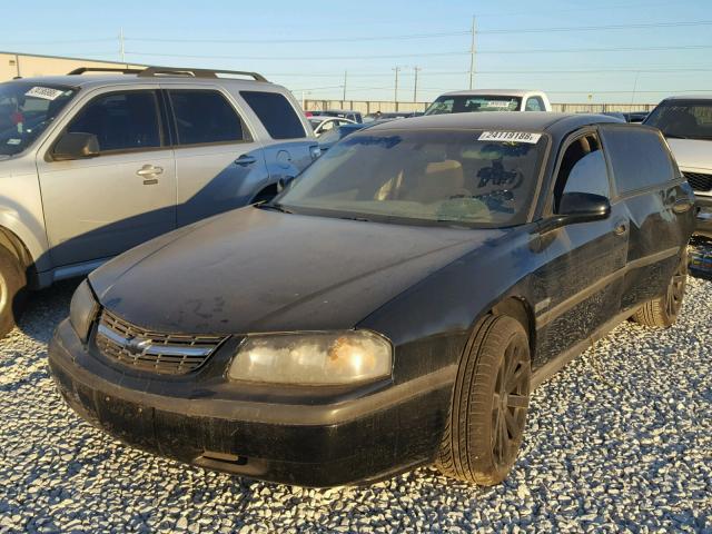 2G1WF52E359336150 - 2005 CHEVROLET IMPALA 黑色 照片 2