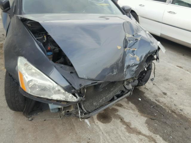 1HGCM72736A018663 - 2006 HONDA ACCORD EX CHARCOAL photo 9