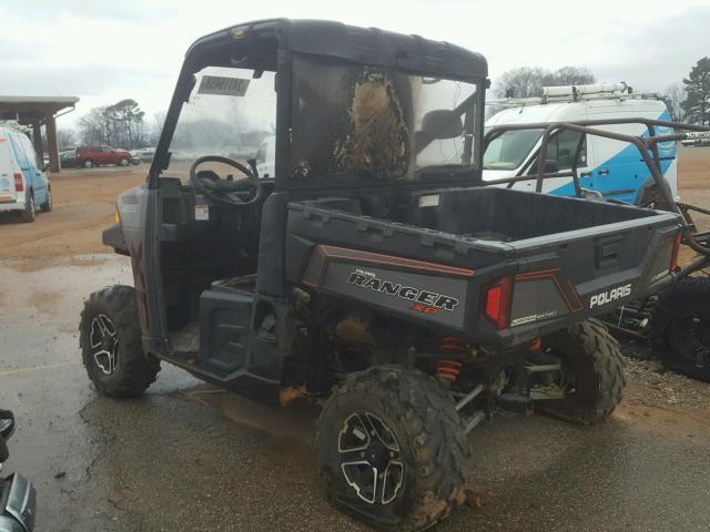 4XAUH9EA6EG860278 - 2014 POLARIS RANGER 900 GRAY photo 3