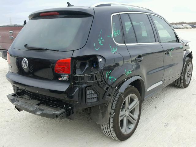 WVGUV7AX2HK021855 - 2017 VOLKSWAGEN TIGUAN SPO შავი ფოტო 4