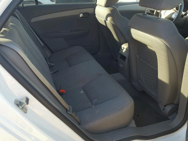 1G1ZA5EU7CF388982 - 2012 CHEVROLET MALIBU LS თეთრი ფოტო 6