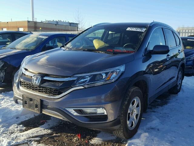 5J6RM4H90GL802671 - 2016 HONDA CR-V TOURI GRAY photo 2