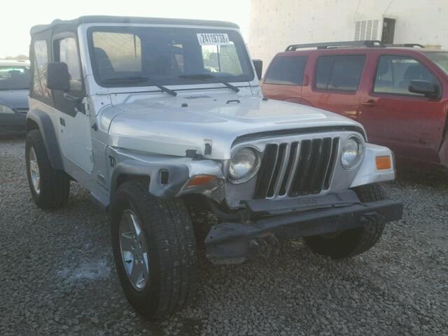 1J4FA291X6P756086 - 2006 JEEP WRANGLER / GRAY photo 1