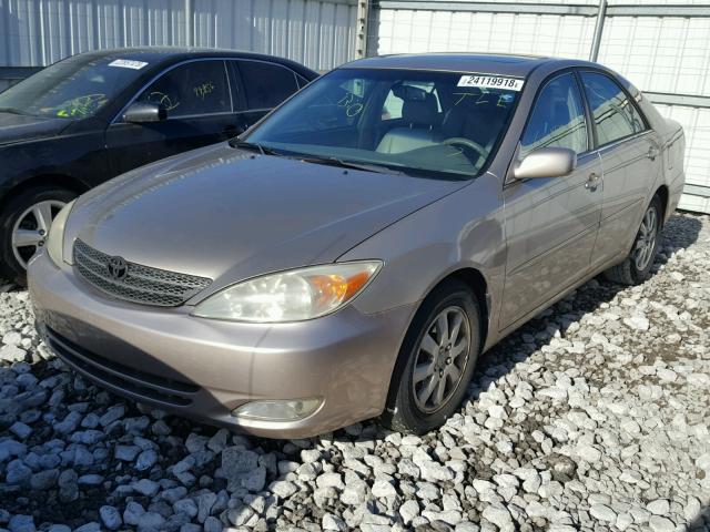 4T1BF32K23U059812 - 2003 TOYOTA CAMRY LE TAN photo 2