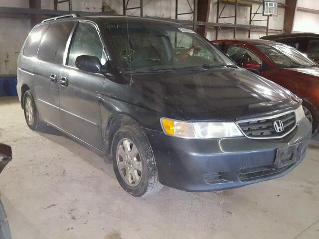 5FNRL18814B144033 - 2004 HONDA ODYSSEY EX GREEN photo 1