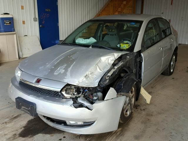 1G8AL52F14Z173273 - 2004 SATURN ION LEVEL SILVER photo 2