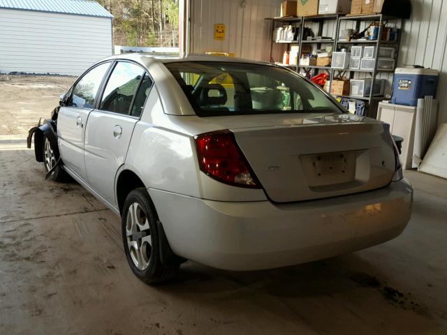 1G8AL52F14Z173273 - 2004 SATURN ION LEVEL SILVER photo 3