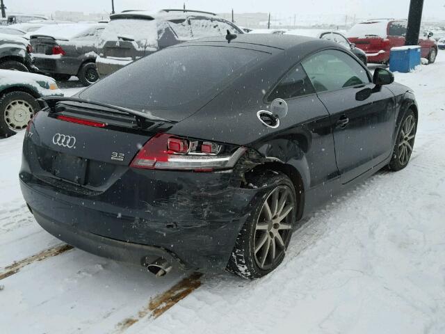 TRUDD38J381002485 - 2008 AUDI TT 3.2 QUA GRAY photo 4