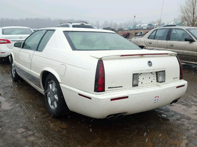 1G6ET129X1B103269 - 2001 CADILLAC ELDORADO T WHITE photo 3