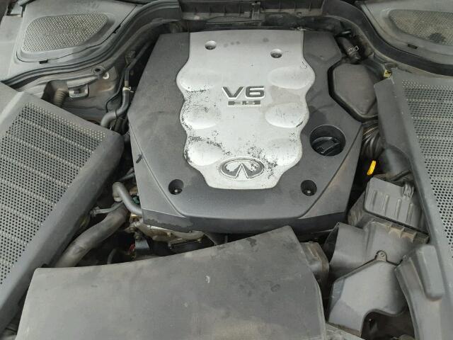 JNKAY01E96M100377 - 2006 INFINITI M35 BASE SILVER photo 7