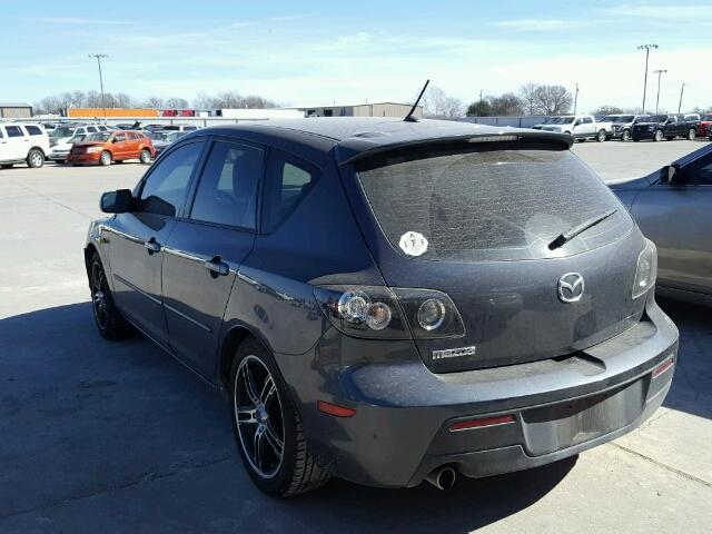 JM1BK344X91206032 - 2009 MAZDA 3 S GRAY photo 3