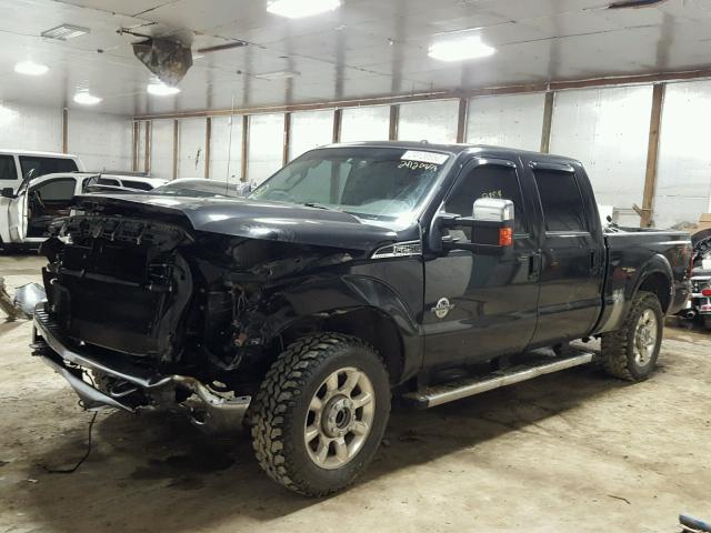 1FT7W2BTXBEB23570 - 2011 FORD F250 SUPER BLACK photo 9