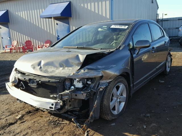 1HGFA16827L051911 - 2007 HONDA CIVIC EX გრაფიტი ფოტო 2